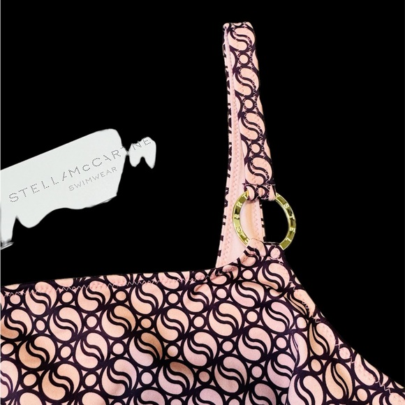 Stella McCartney**Pink Burgundy One-Shoulder Swim***Small $425 - Picture 2 of 6